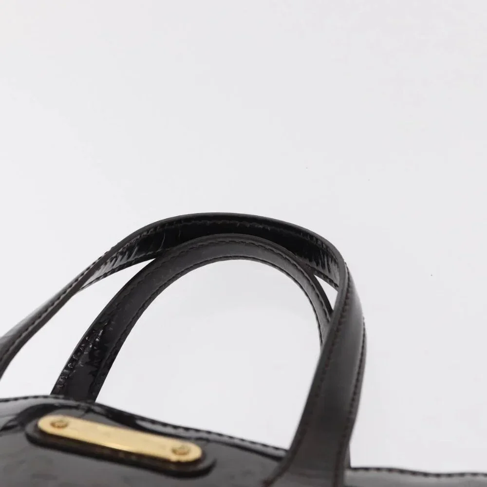 LOUIS VUITTON Monogram Vernis Wilshire PM Bag Amarante M93641 LV Auth BA8609